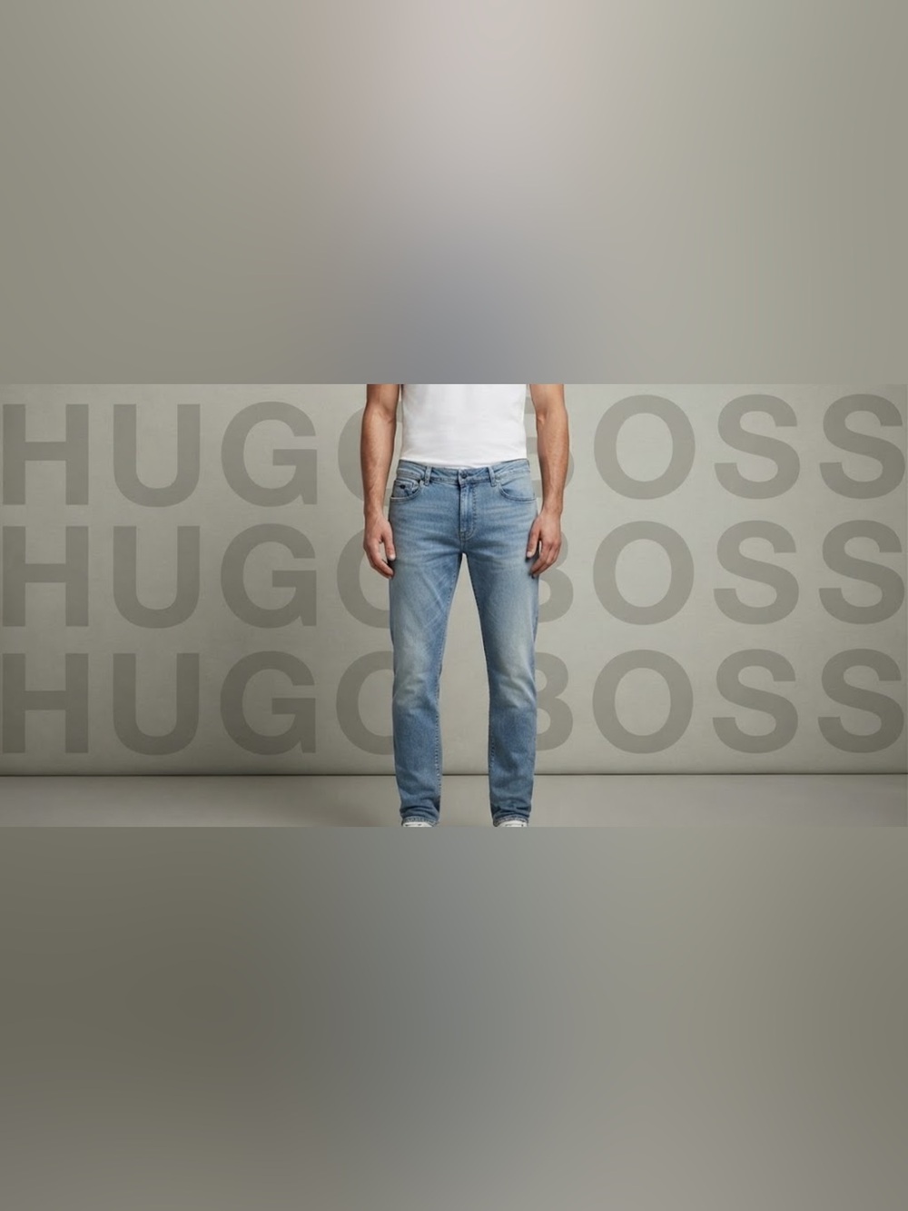 Authentic Hugo Boss men’s signature designer stretch jeans sz 38